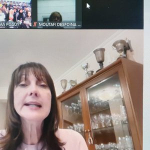 Διαδικτυακή Συνάντηση με την Ευρωβουλευτή Έλενα Κουντουρά